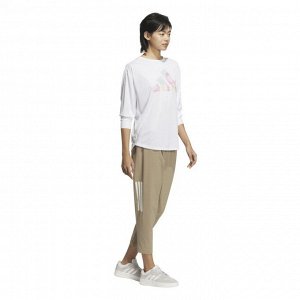 Adidas Long Sleeve Graphic T-Shirt - лонгслив с лого - White