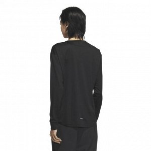 Adidas Long Sleeve Graphic T-Shirt - лонгслив с лого - Black