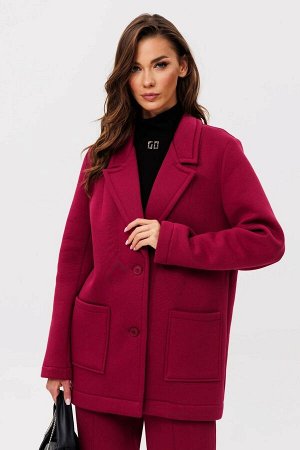 Жакет Жакет GO F4095/12-01.170-176 вишня 
Состав: ПЭ-35%; Хлопок-65%;
Сезон: Осень-Зима
Рост: 170

Жакет в стиле smart casual создаст в меру строгий и одновременно расслабленный образ как для работы,
