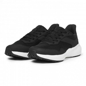TIGORA Durable Grip Shoes Black×White – Устойчивые к износу спортивные кроссовки с функцией хендс-фри