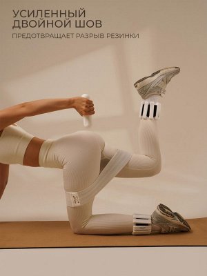 Фитнес-резинка Home LIGHT, нагрузка 8-14 кг.