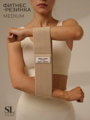 Фитнес-резинка Home MEDIUM, нагрузка 13-22 кг