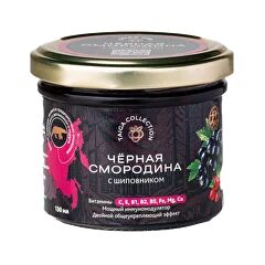 Чёрная смородина с шиповником