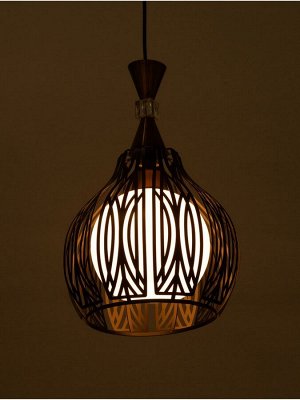 Светильник потолочный BayerLux Luise (линии), 1x40 Вт, Е27, 25x25x40 см