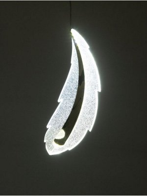 Люстра потолочная BayerLux Therese, 14 Вт, LED, 4000-6000К, золото, 35x13x13 см