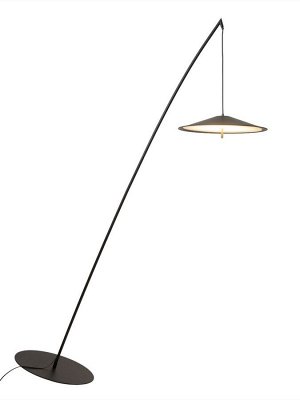 Торшер напольный BayerLux «Баланс», LED, 24 Вт, 3000-6000К, черный, 138x50x210 см