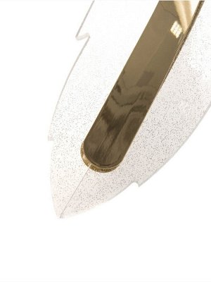 Люстра потолочная BayerLux Therese, 14 Вт, LED, 4000-6000К, золото, 35x13x13 см