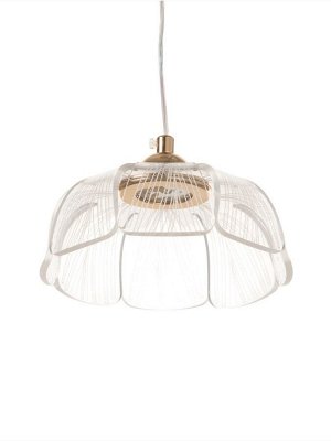 Люстра потолочная BayerLux Tanja, 6 Вт, LED, 4000-6000К, золото, 16x16x10 см