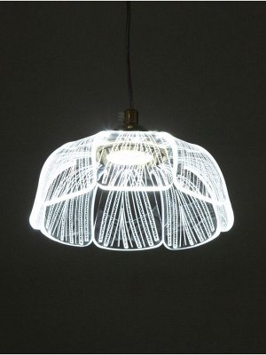 Люстра потолочная BayerLux Tanja, 6 Вт, LED, 4000-6000К, золото, 16x16x10 см