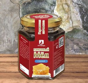 Пантовый мёд с мумиё
