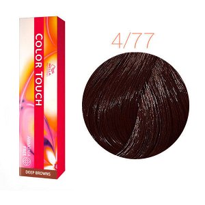 WELLA Color Touch  4/77 горячий шоколад 60 мл