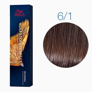 WELLA Koleston  6/1 тёмный блонд пепельный 60 мл