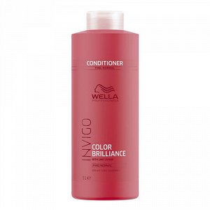 WELLA INVIGO Color Brilliance Бальзам-уход для защиты цвета окрашенных тонких волос 1000 мл