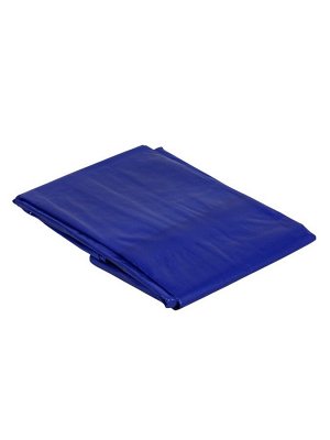 Тент защитный, 4x3 м, плотность 180 г/м², УФ, люверсы шаг 1 м, синий