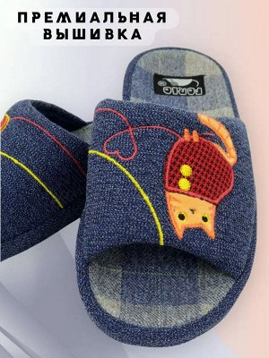 Тапочки женские "Котик"