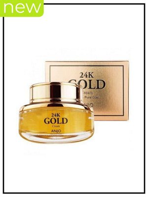 Anjo Professional Крем для кожи вокруг глаз с золотом Eye Cream 24K Gold, 30 мл