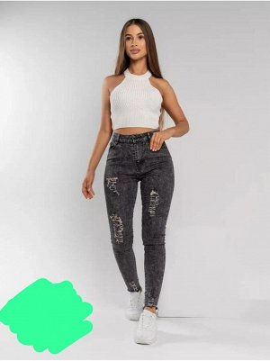 Джинсы женские, код 6709555