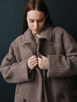 Женское полупальто тедди LILOU_TEDDY 05