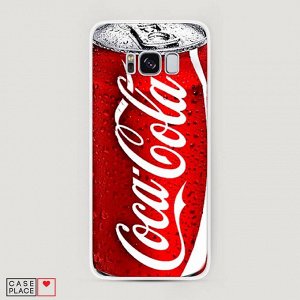 Силиконовый чехол Кока Кола на Samsung Galaxy S8