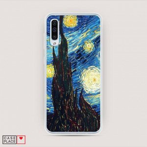 Cиликоновый чехол Ван Гог Звездная ночь на Samsung Galaxy A50