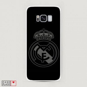 Силиконовый чехол Реал Мадрид Black на Samsung Galaxy S8