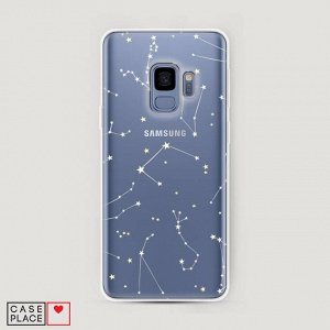Силиконовый чехол Созвездия на Samsung Galaxy S9
