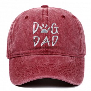 Кепка, бейсболка универсальная, регулируемая DOG DAD