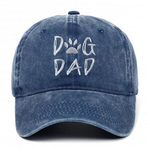 Кепка, бейсболка универсальная, регулируемая DOG DAD