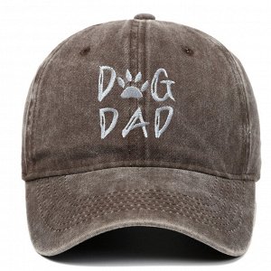 Кепка, бейсболка универсальная, регулируемая DOG DAD