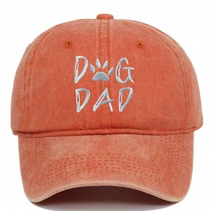 Кепка, бейсболка универсальная, регулируемая DOG DAD