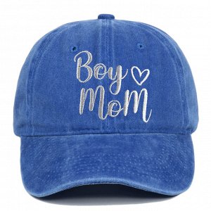 Кепка, бейсболка универсальная, регулируемая BOY MOM