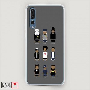 Cиликоновый чехол Wu-Tang Clan 3 на Huawei P20 Pro