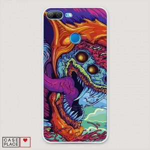 Силиконовый чехол Hyper beast на Huawei Honor 9 Lite