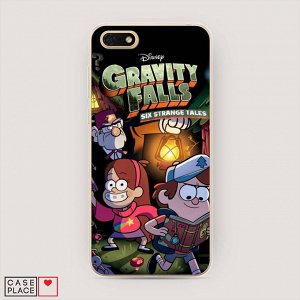 Cиликоновый чехол Gravity Falls 1 на Huawei Honor 7A