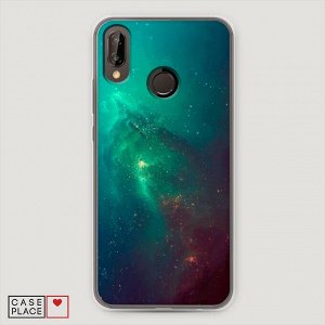 Cиликоновый чехол Космос 12 на Huawei P20 Lite