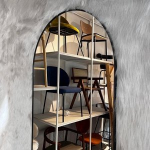 Зеркало 165 с металлической рамой