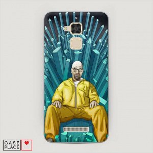 Пластиковый чехол Walter White art на Asus Zenfone 3 Max ZC520TL