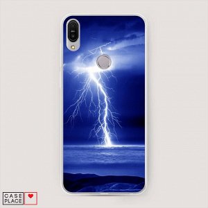 Cиликоновый чехол Молния 2 на Asus ZenFone Max Pro ZB602KL