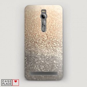 Пластиковый чехол Песок золотой рисунок на Asus Zenfone 2 ZE550ML/ZE551ML