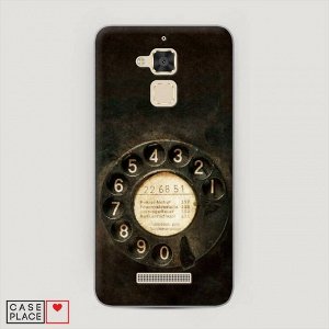 Пластиковый чехол Старинный телефон на Asus Zenfone 3 Max ZC520TL
