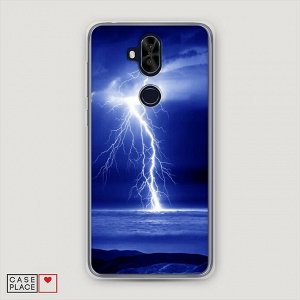 Cиликоновый чехол Молния 2 на Asus Zenfone 5 Lite (ZC600KL)