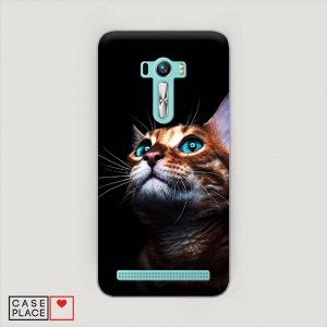 Пластиковый чехол Мечтательный кот на Asus Zenfone Selfie ZD551KL