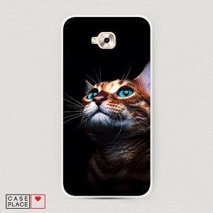Силиконовый чехол Мечтательный кот на Asus Zenfone 4 Selfie ZD553KL