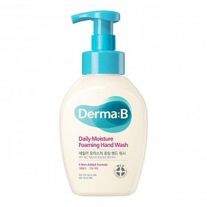 Увлажняющее мыло для рук- Derma:B Daily Moisture Foaming Hand Wash 500ml -