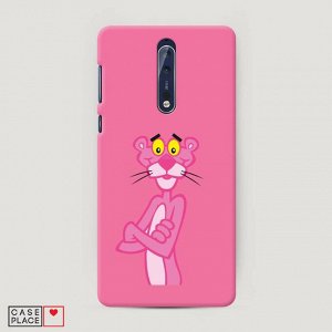 Пластиковый чехол Розовая пантера на Nokia 8