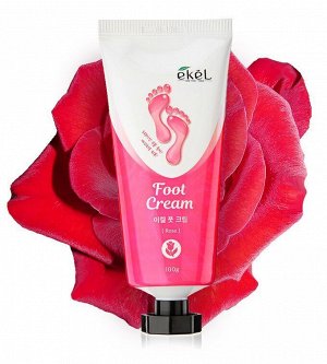 Крем Для Ног c Розой EKEL Foot Cream Rose