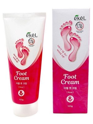 Крем Для Ног c Розой EKEL Foot Cream Rose