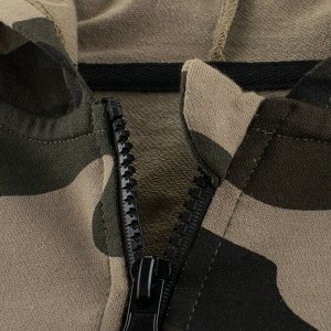 Детская хлопковая ветровка на молнии