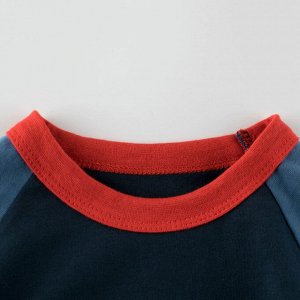 Детская хлопковая футболка с длинным рукавом (лонгслив)