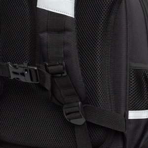 Ранец школьный формованный GRIZZLY с анатомической спинкой на ножках, для мальчика